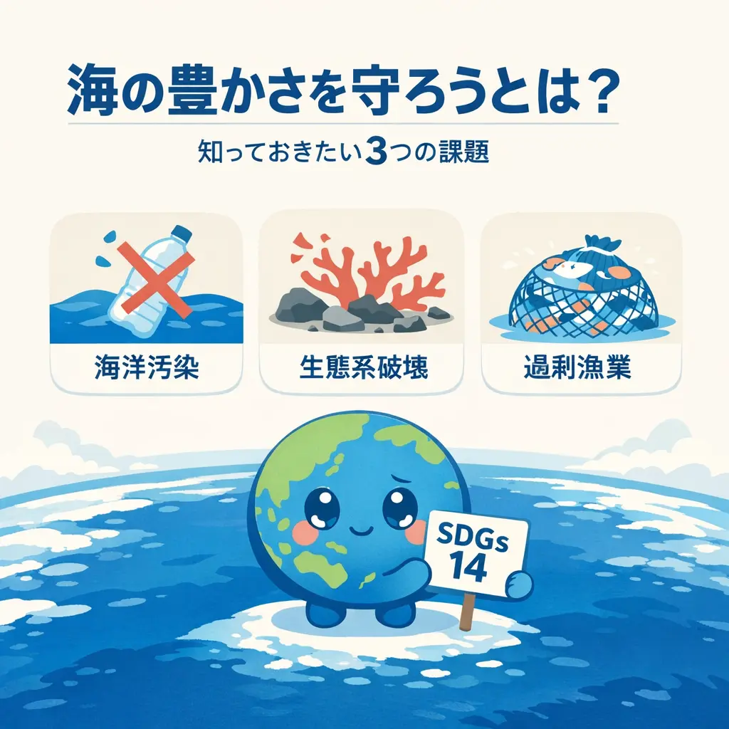SDGs14「海の豊かさを守ろう」とは何か - sdgs14 私たちにできること